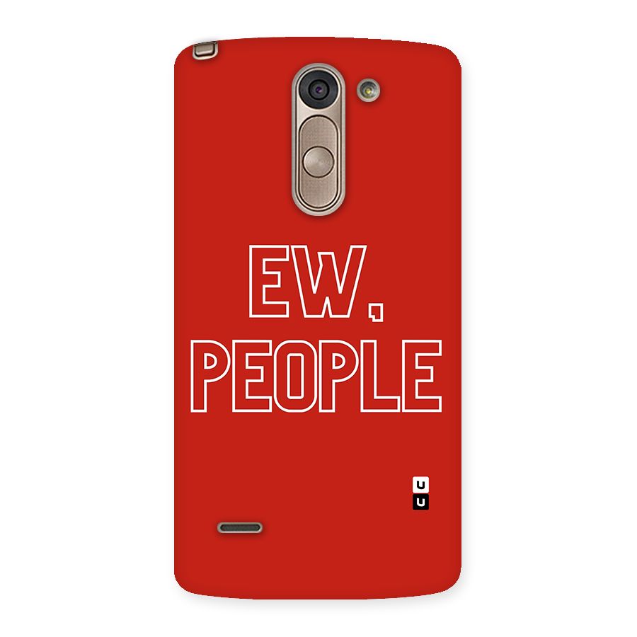 Ew People Back Case for LG G3 Stylus