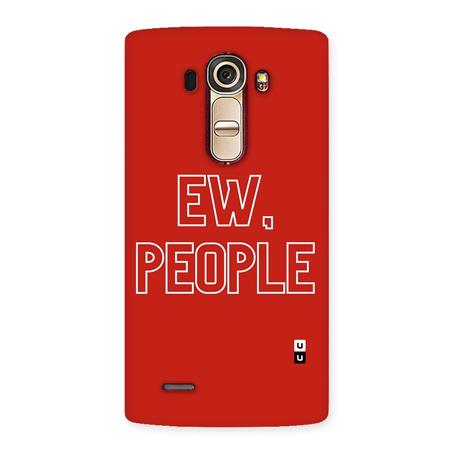 Ew People Back Case for LG G4