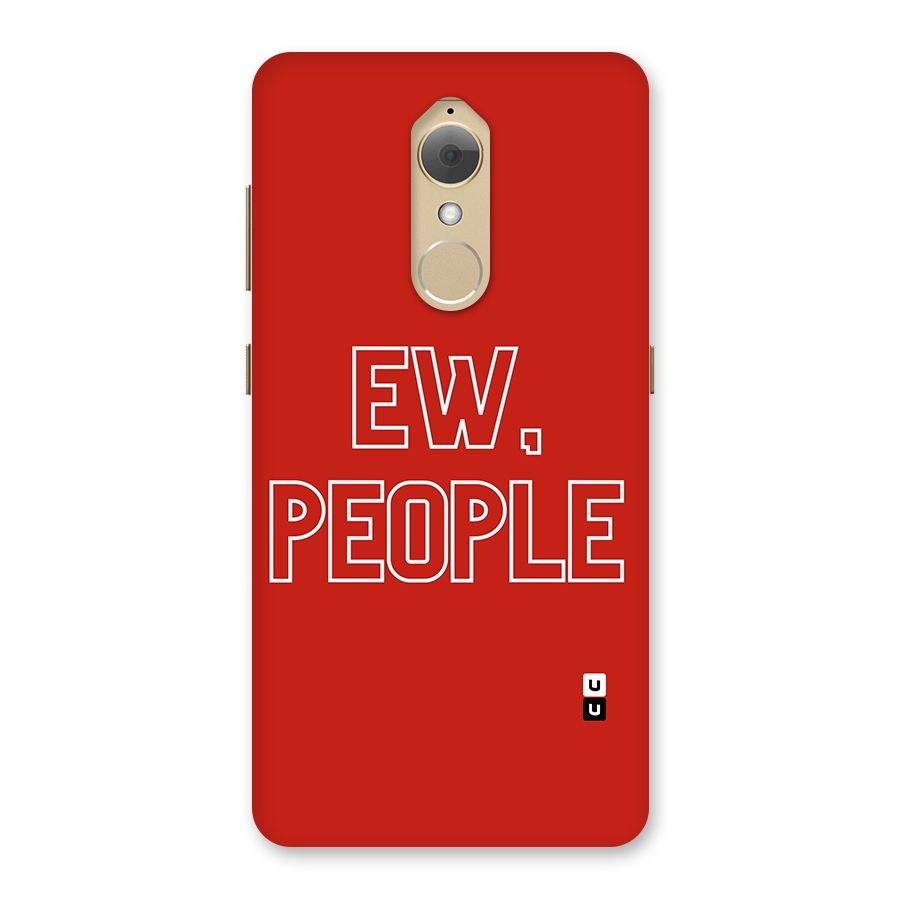 Ew People Back Case for Lenovo K8