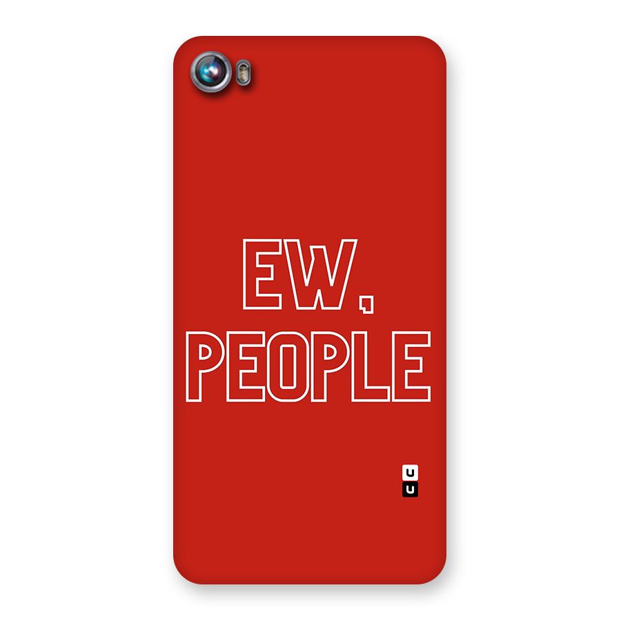 Ew People Back Case for Micromax Canvas Fire 4 A107