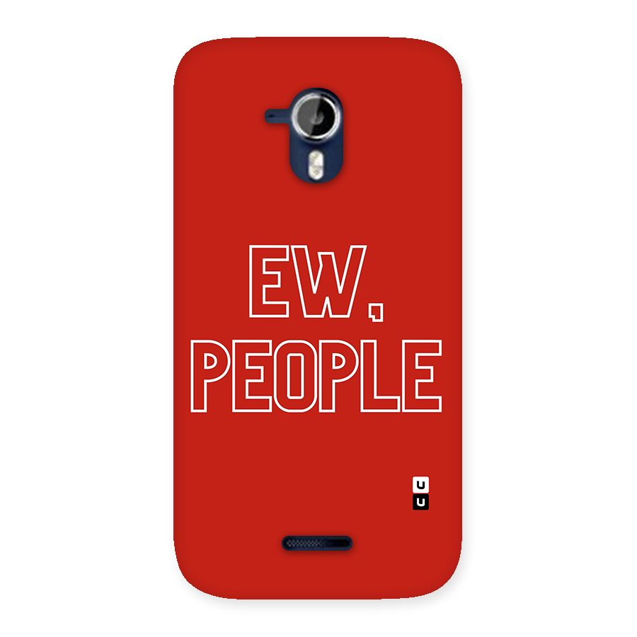 Ew People Back Case for Micromax Canvas Magnus A117