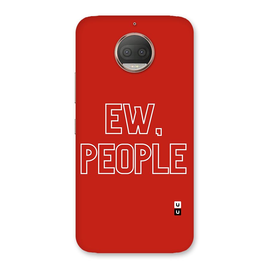 Ew People Back Case for Moto G5s Plus