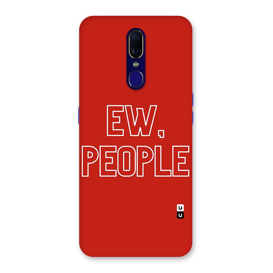 Ew People Back Case for Oppo A9