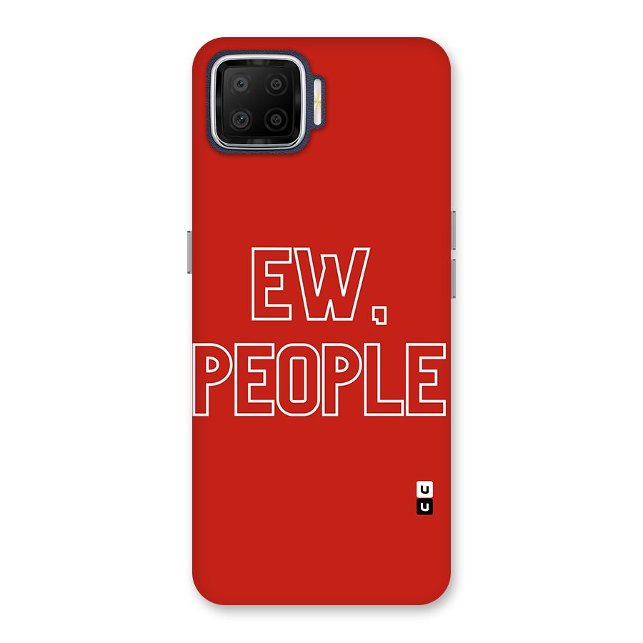 Ew People Back Case for Oppo F17