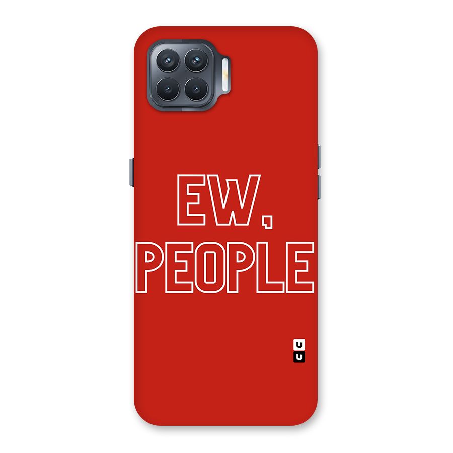 Ew People Back Case for Oppo F17 Pro