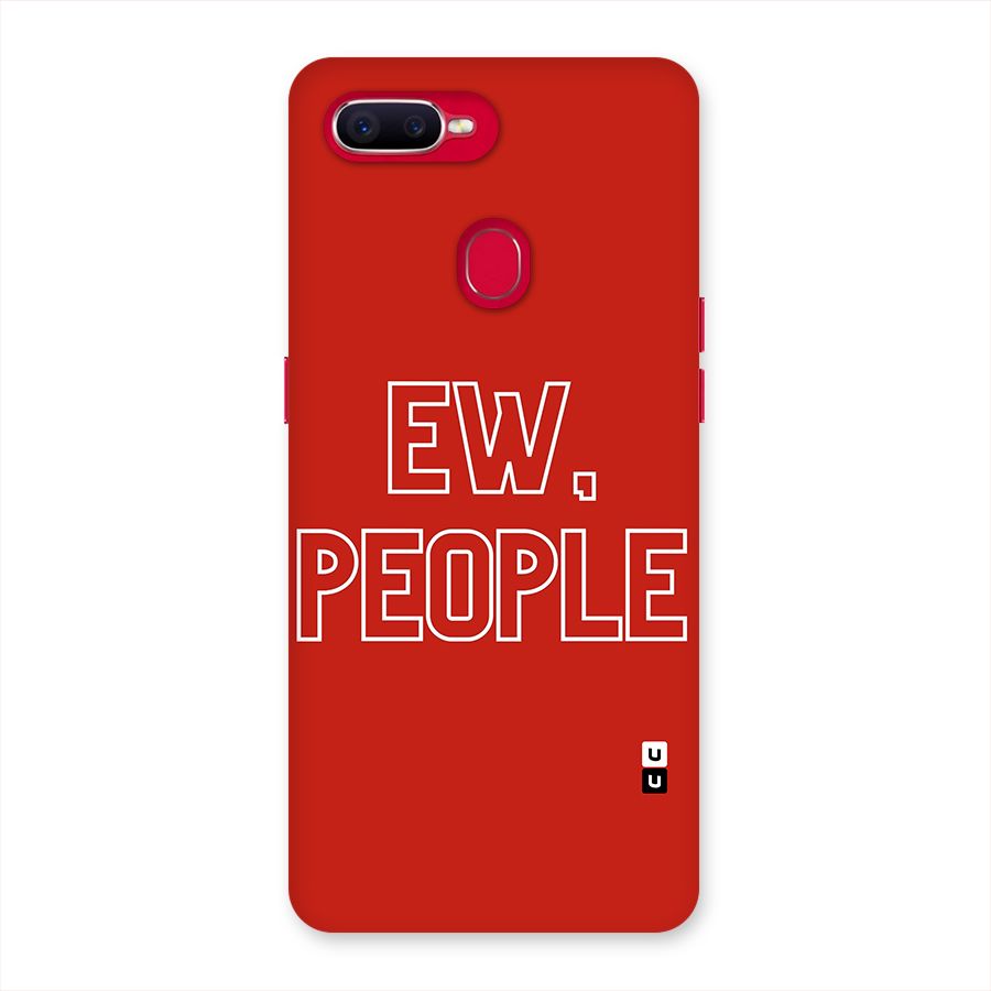 Ew People Back Case for Oppo F9 Pro
