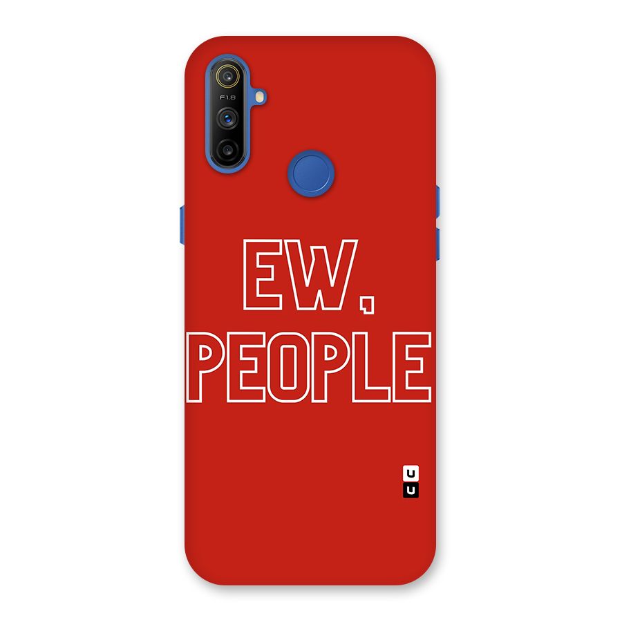 Ew People Back Case for Realme Narzo 10A
