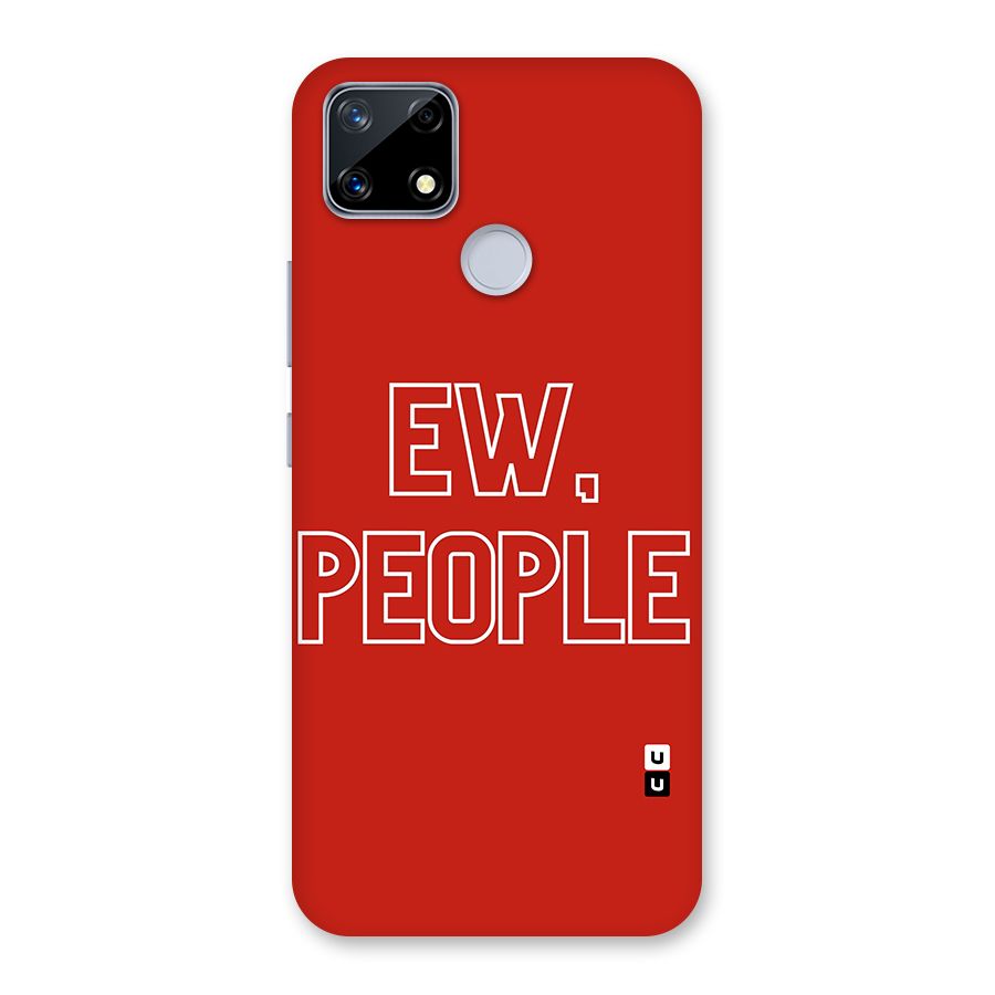 Ew People Glass Back Case for Realme Narzo 20
