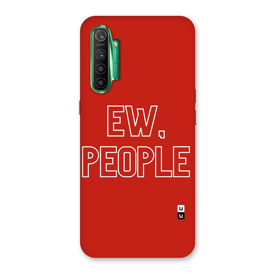Ew People Glass Back Case for Realme X2