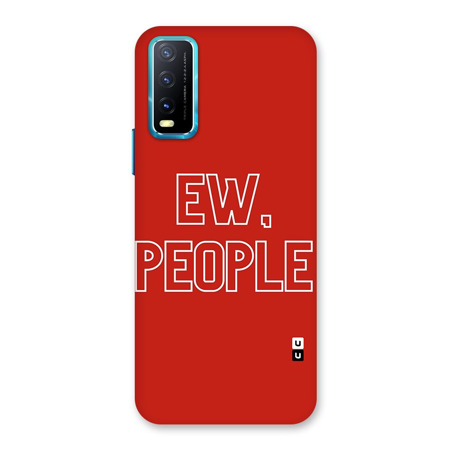 Ew People Back Case for Vivo Y20