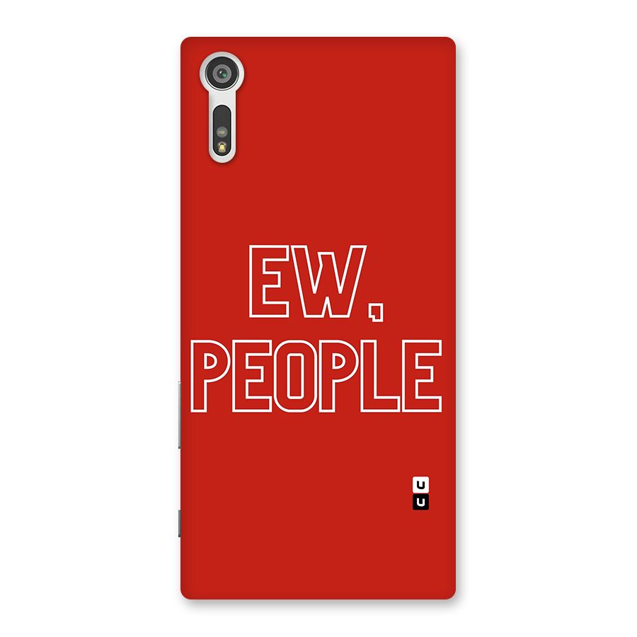 Ew People Back Case for Xperia XZ