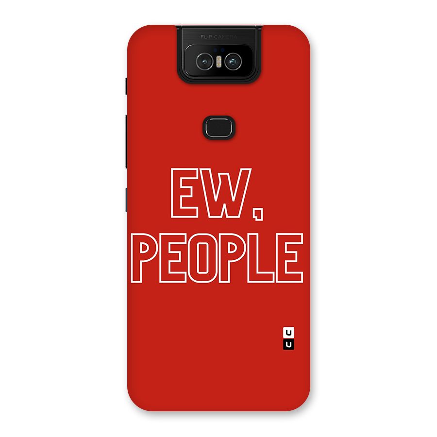 Ew People Back Case for Zenfone 6z