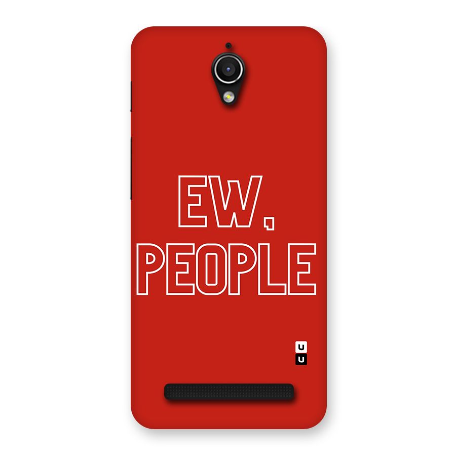 Ew People Back Case for Zenfone Go
