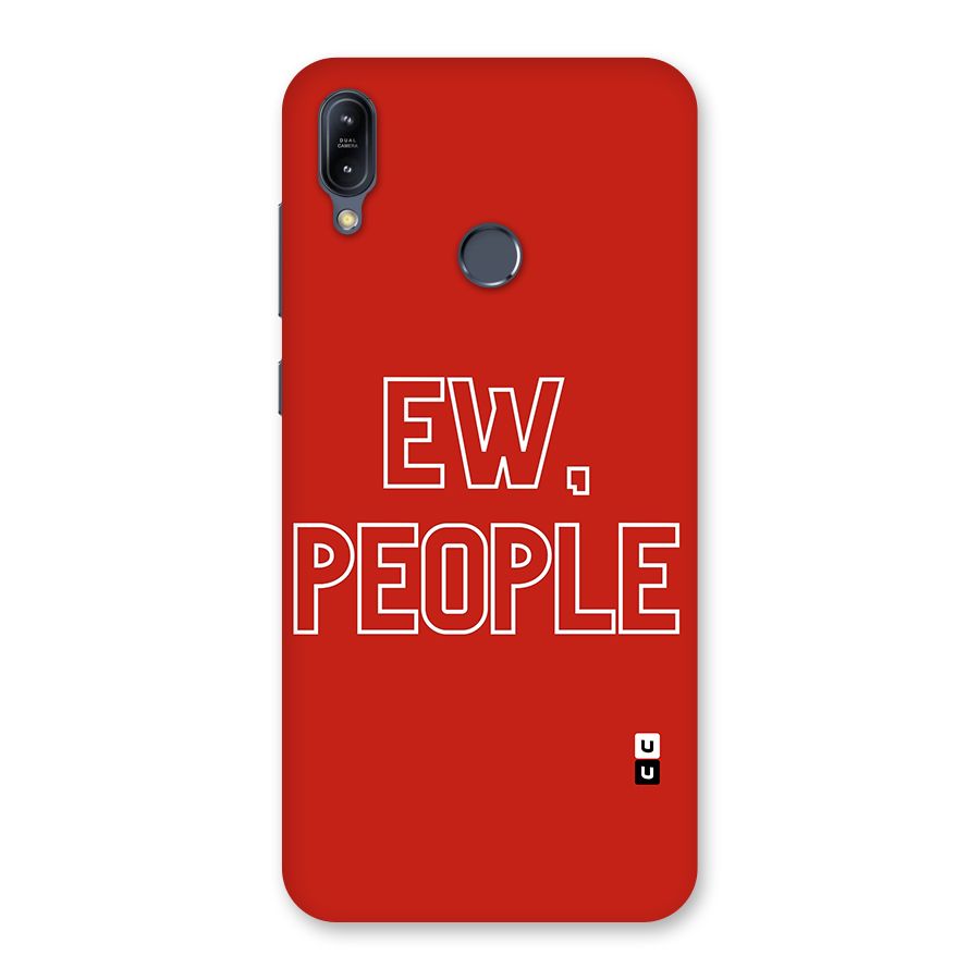 Ew People Back Case for Zenfone Max M2