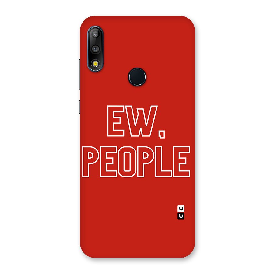 Ew People Back Case for Zenfone Max Pro M2