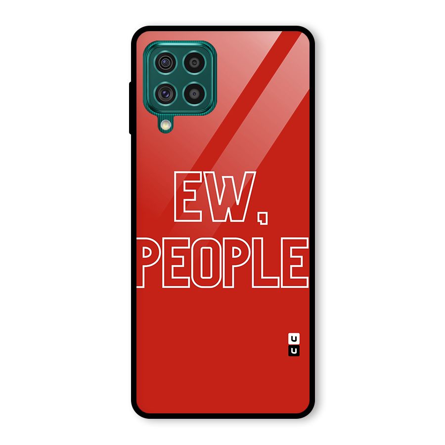 Ew People Glass Back Case for Galaxy F62