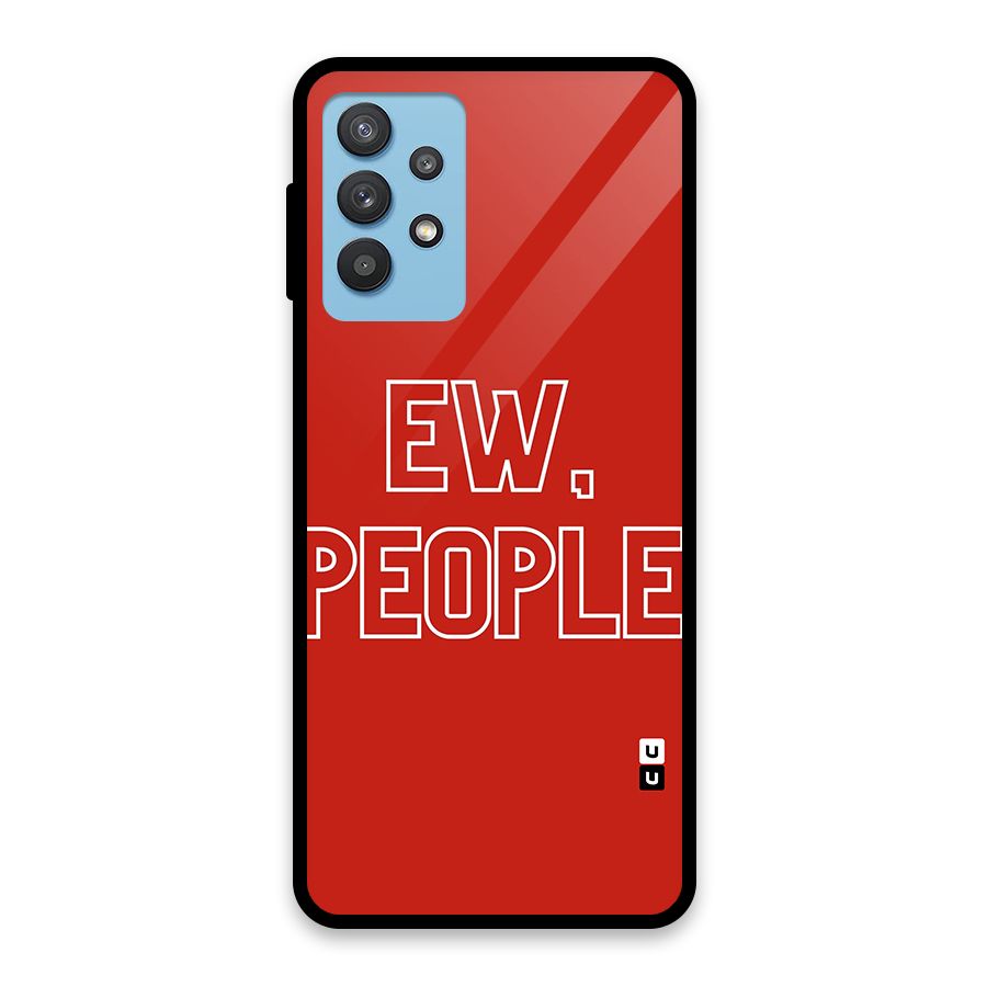 Ew People Glass Back Case for Galaxy M32 5G