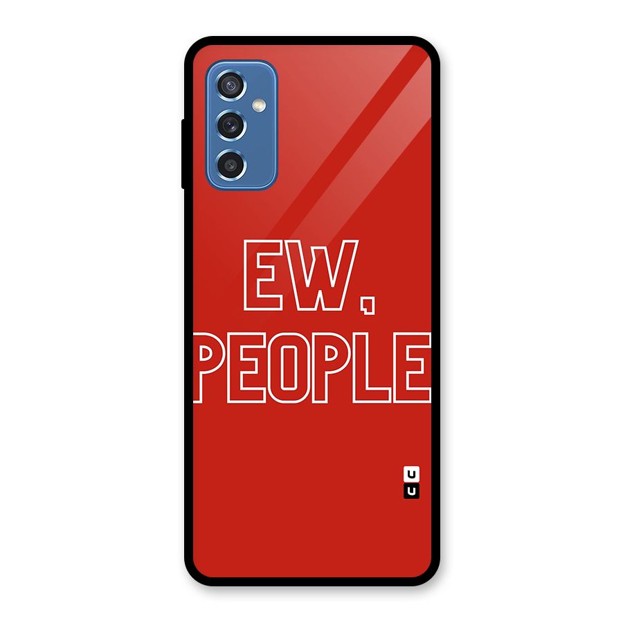 Ew People Glass Back Case for Galaxy M52 5G