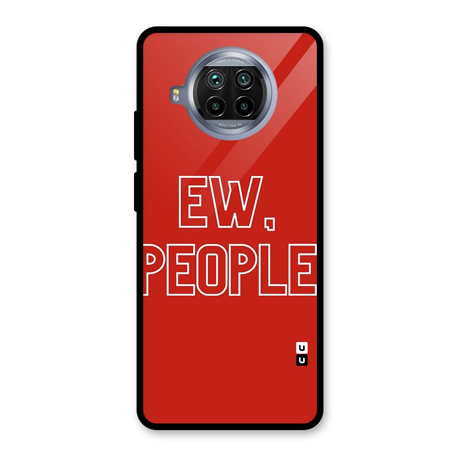 Ew People Glass Back Case for Mi 10i