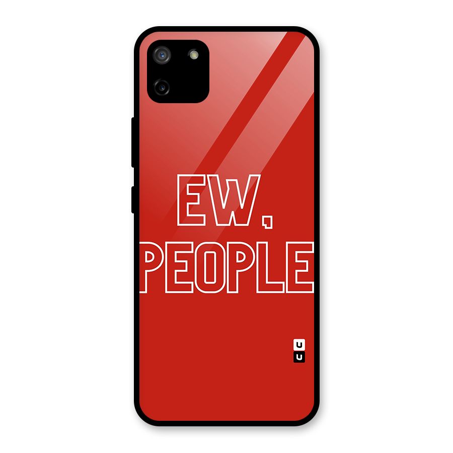 Ew People Glass Back Case for Realme C11