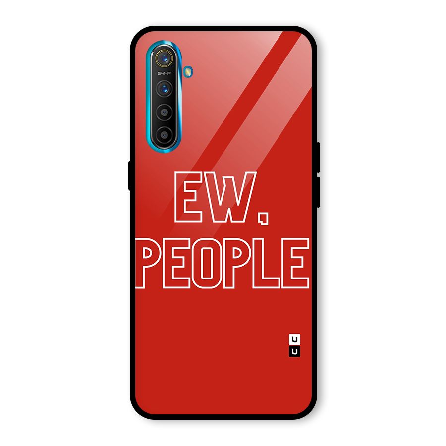 Ew People Glass Back Case for Realme X2