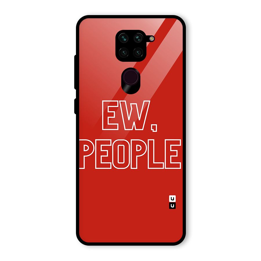 Ew People Glass Back Case for Redmi Note 9