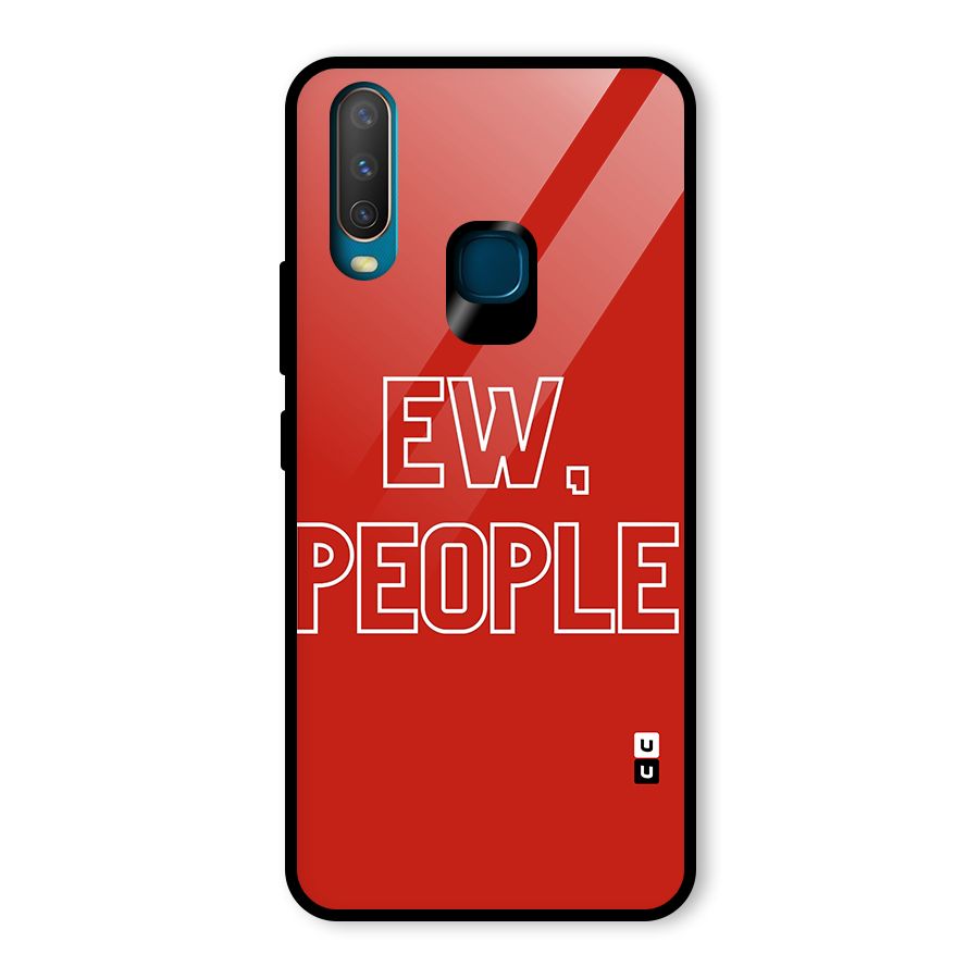 Ew People Glass Back Case for Vivo U10