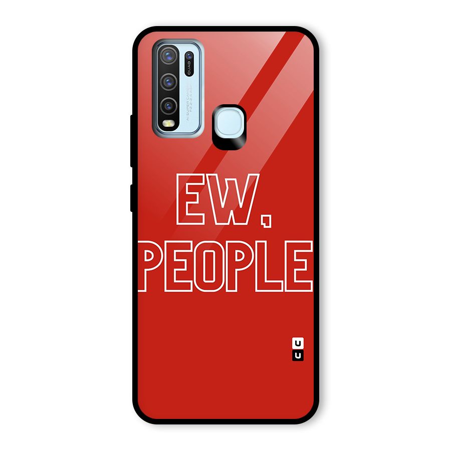 Ew People Glass Back Case for Vivo Y50