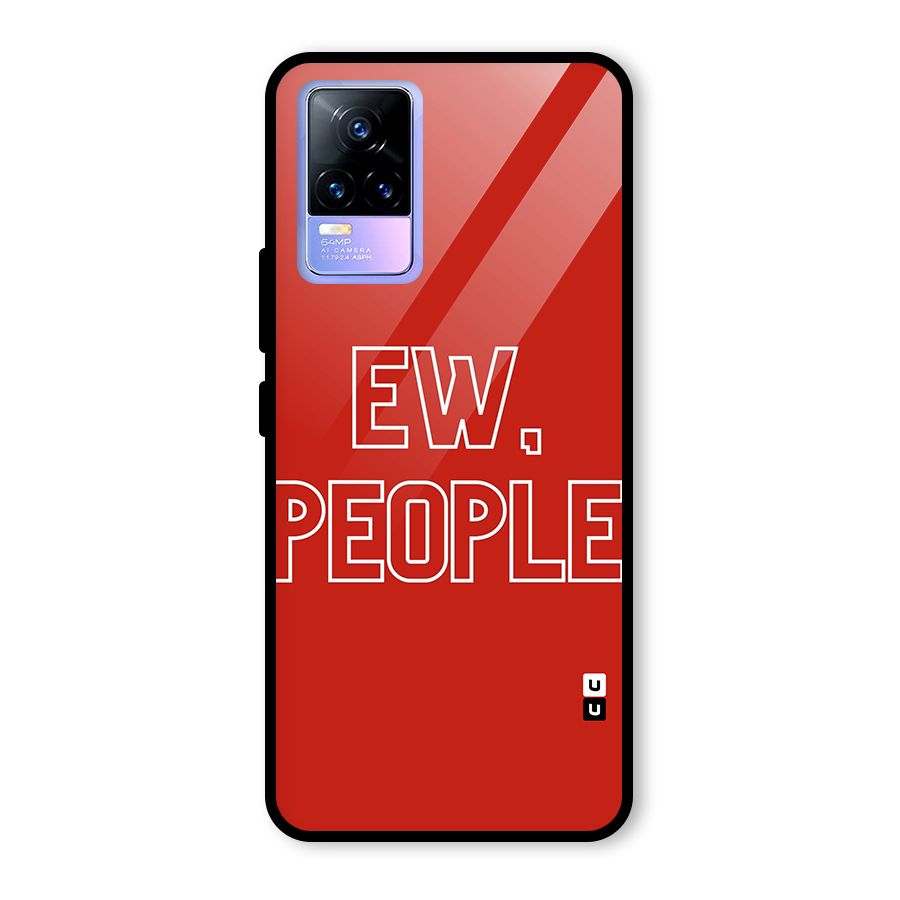 Ew People Glass Back Case for Vivo Y73