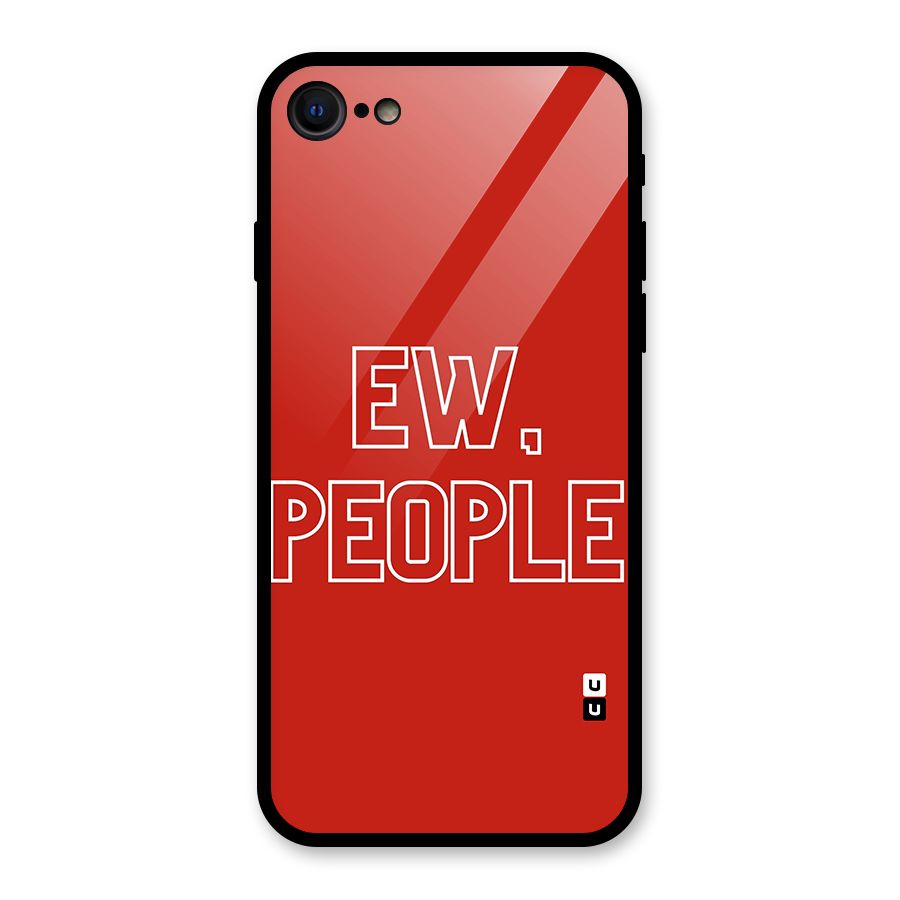 Ew People Glass Back Case for iPhone 7