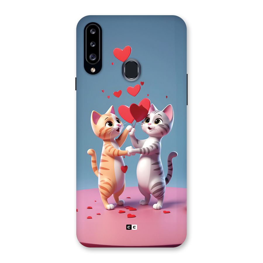 Exchanging Hearts Back Case for Galaxy A20s