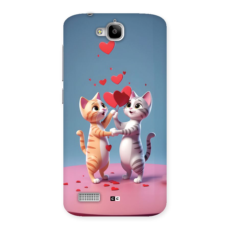Exchanging Hearts Back Case for Honor Holly