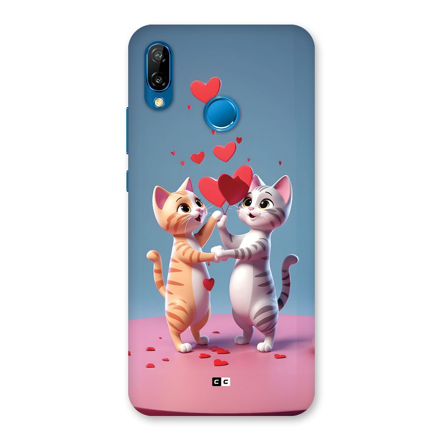 Exchanging Hearts Back Case for Huawei P20 Lite