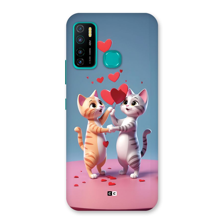 Exchanging Hearts Back Case for Infinix Hot 9 Pro