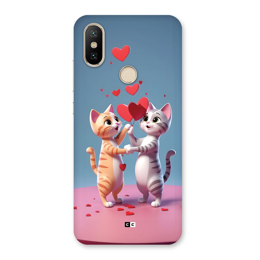 Exchanging Hearts Back Case for Mi A2