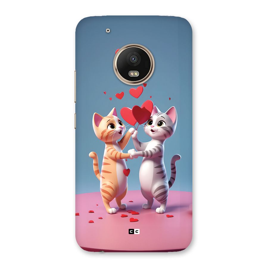 Exchanging Hearts Back Case for Moto G5 Plus