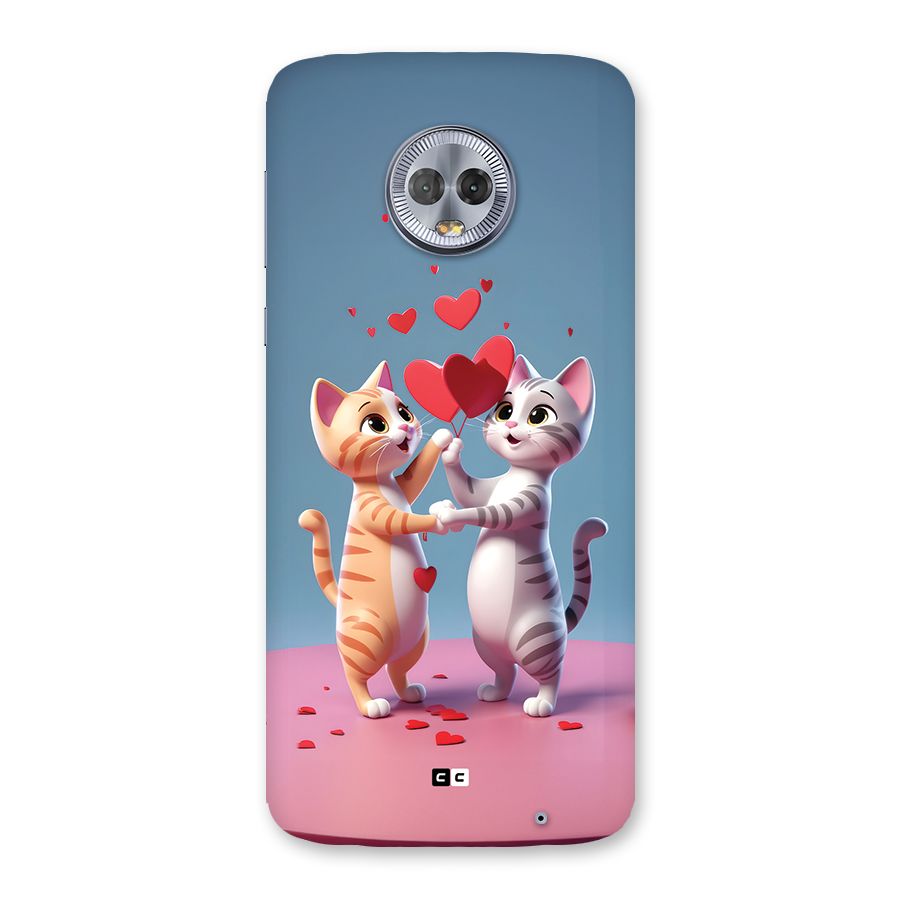 Exchanging Hearts Back Case for Moto G6 Plus