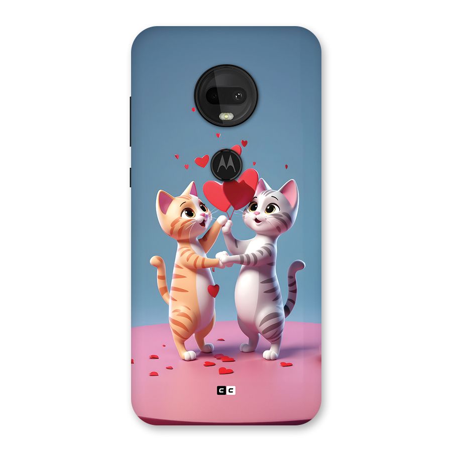Exchanging Hearts Back Case for Moto G7