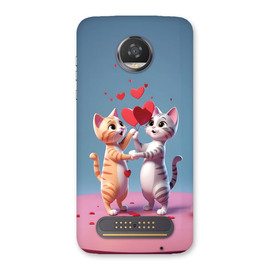 Exchanging Hearts Back Case for Moto Z2 Play