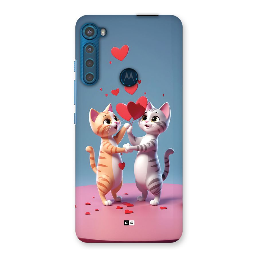 Exchanging Hearts Back Case for Motorola One Fusion Plus