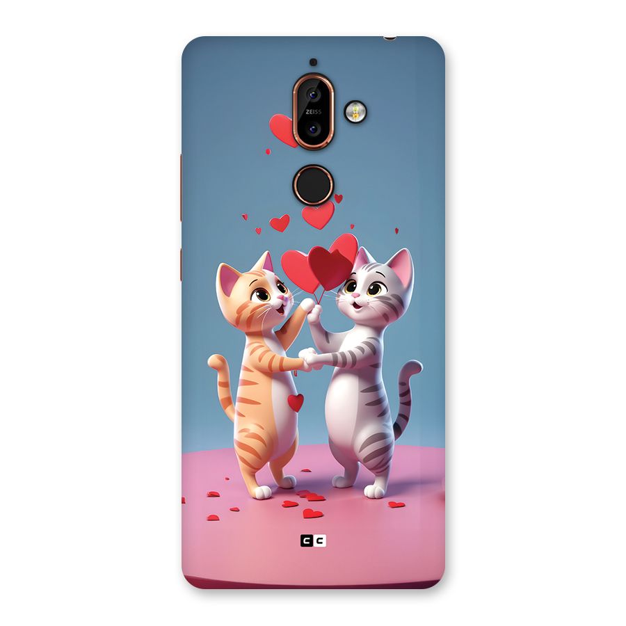 Exchanging Hearts Back Case for Nokia 7 Plus