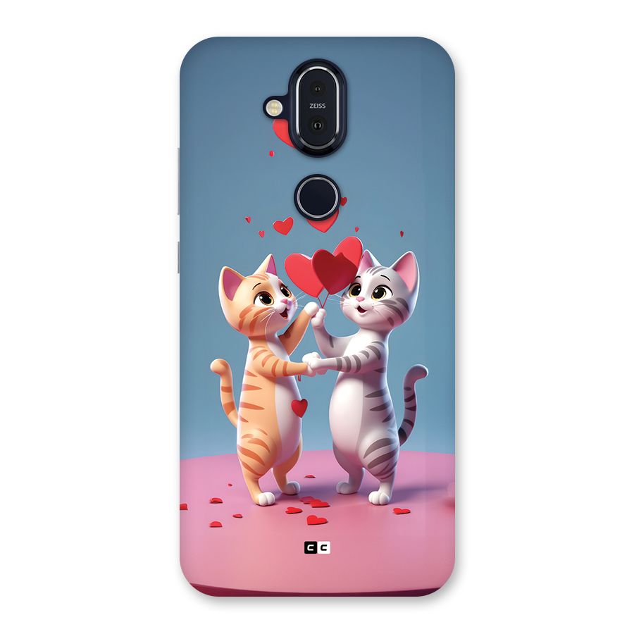 Exchanging Hearts Back Case for Nokia 8.1