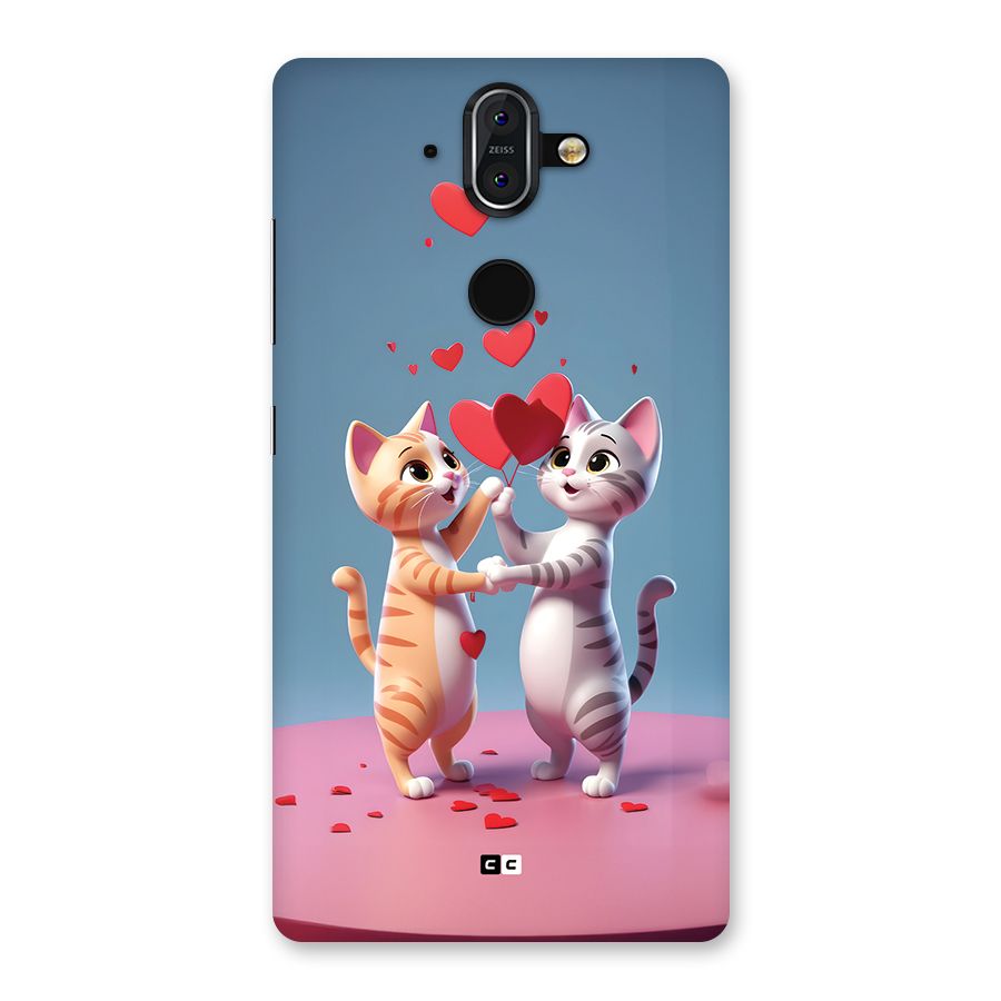 Exchanging Hearts Back Case for Nokia 8 Sirocco