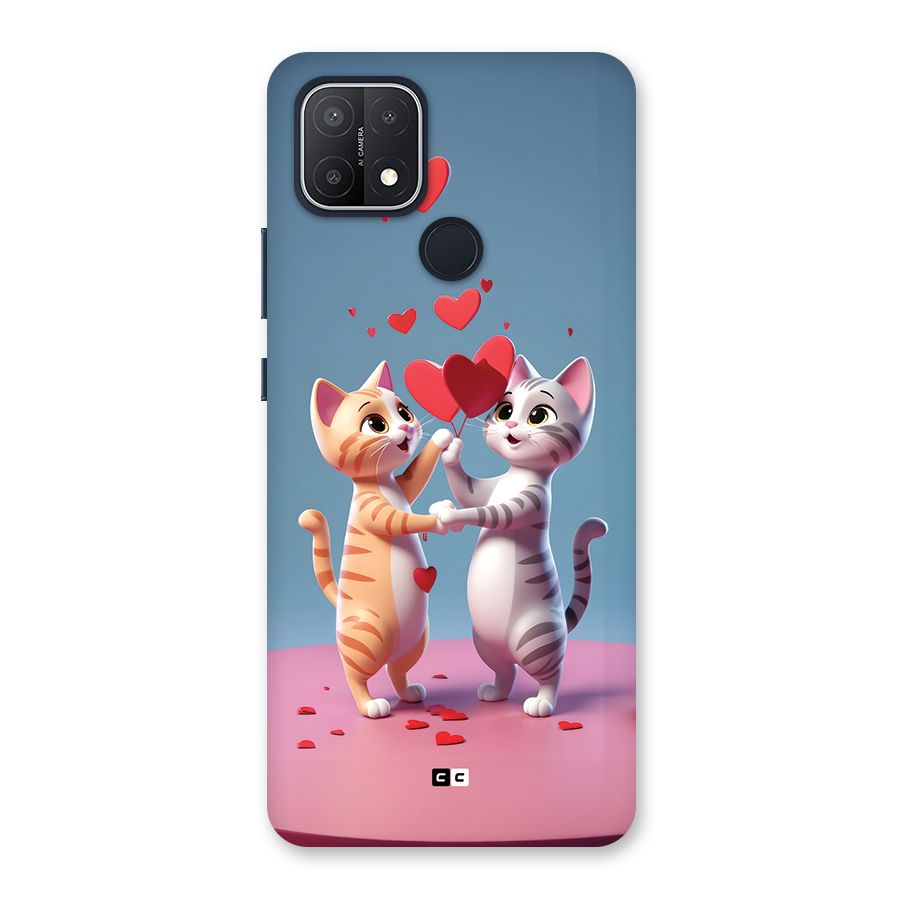 Exchanging Hearts Back Case for Oppo A15