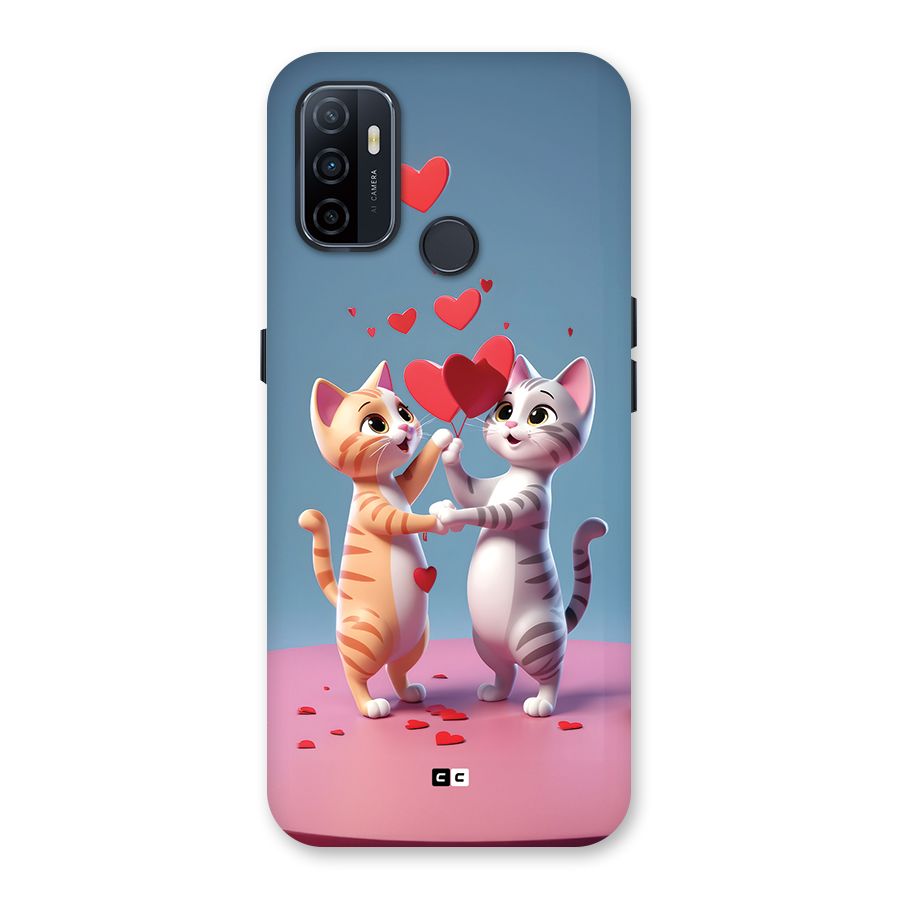 Exchanging Hearts Back Case for Oppo A33 (2020)