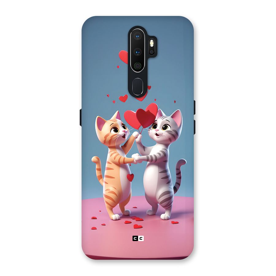 Exchanging Hearts Back Case for Oppo A5 (2020)