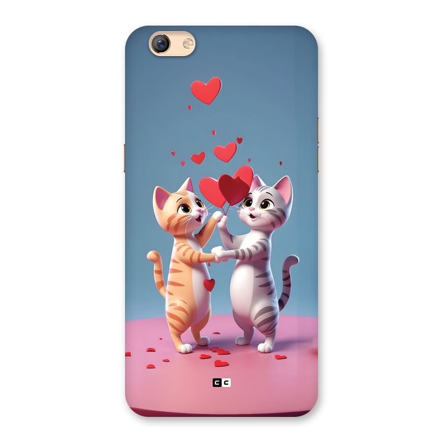 Exchanging Hearts Back Case for Oppo F3 Plus