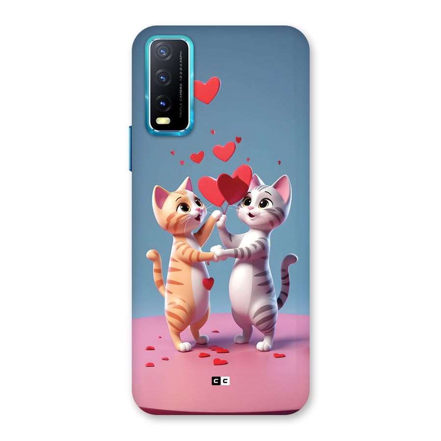 Exchanging Hearts Back Case for Vivo Y20G