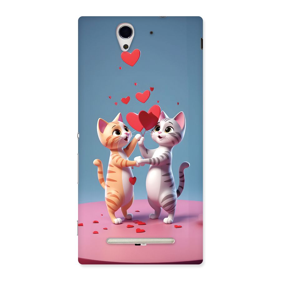 Exchanging Hearts Back Case for Xperia C3