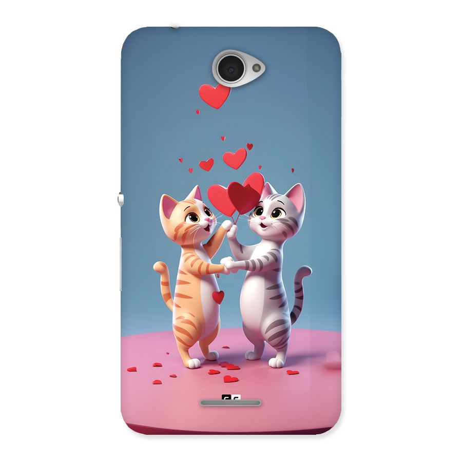 Exchanging Hearts Back Case for Xperia E4